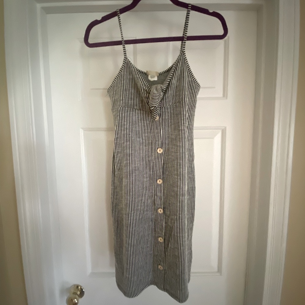 Striped Body Suit Dress